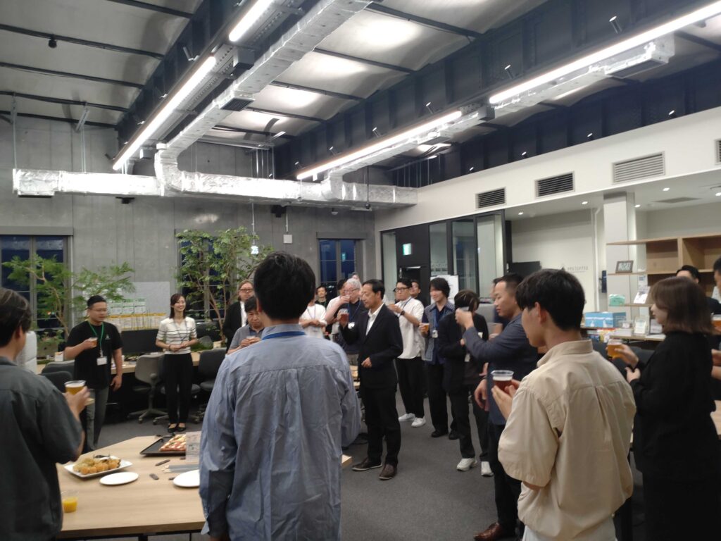 写真：交流会