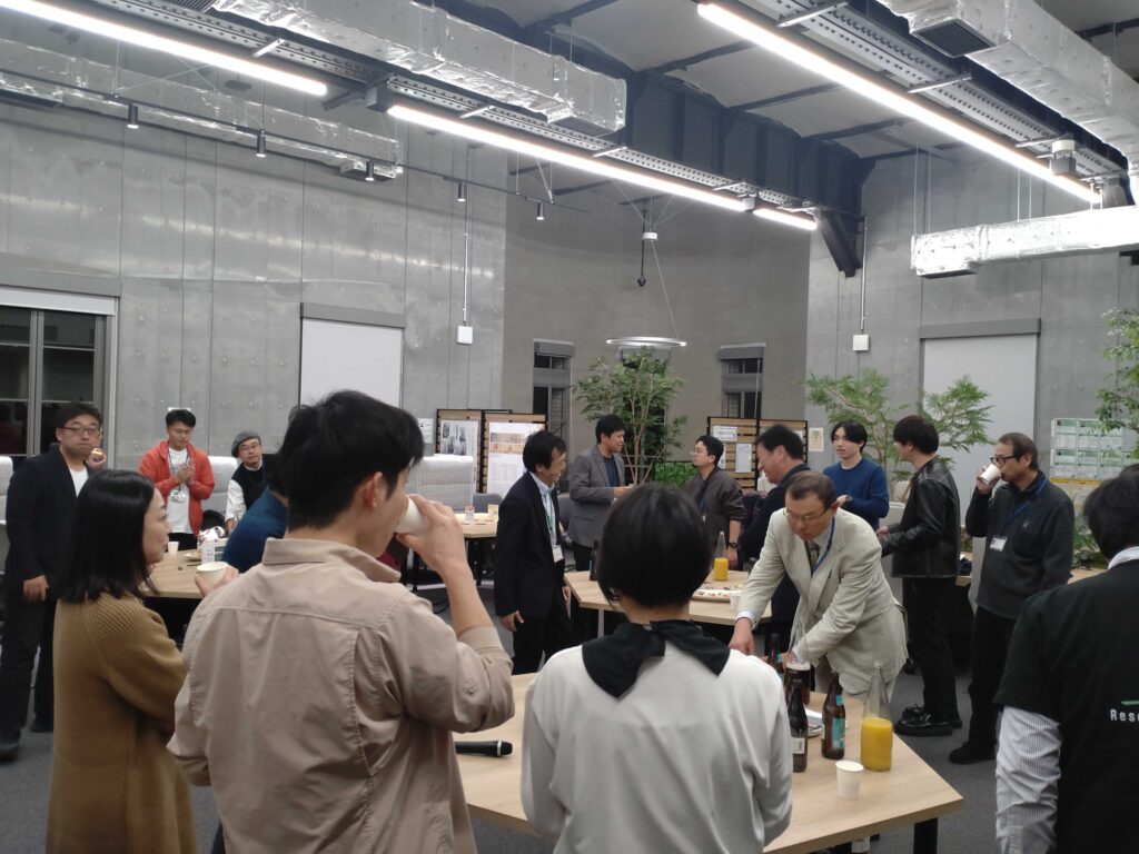 写真：交流会